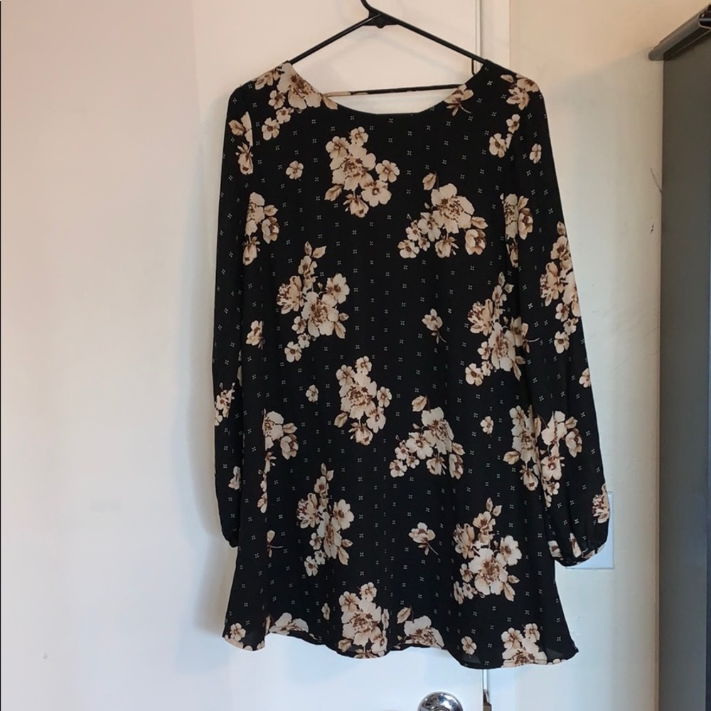 Floral mini dress
